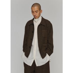 아모멘토 24FW JACQUARD POCKET JACKET