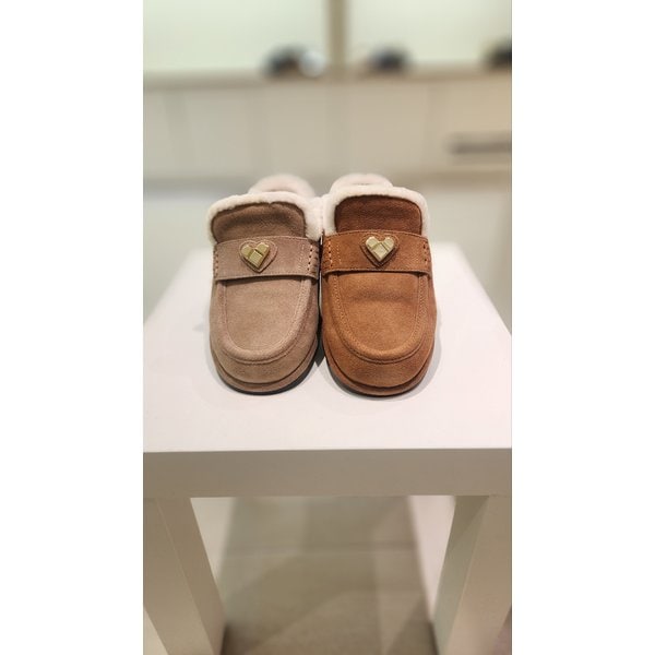 [여주점] 바바라소가죽 스프리트 3cm 퍼블로퍼 2컬러 BBI540