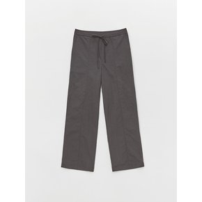 Charcoal Parachute Pants