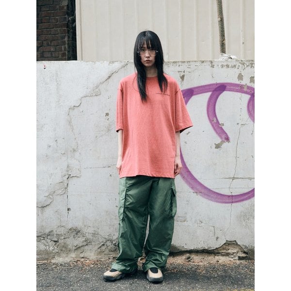 UNISEX LIGHT FLAP POCKET CARGO PANTS (KHAKI)