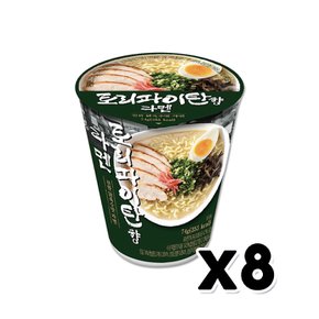 토리파이탄향 라멘 진한 닭육수 컵라면 74g x 8개