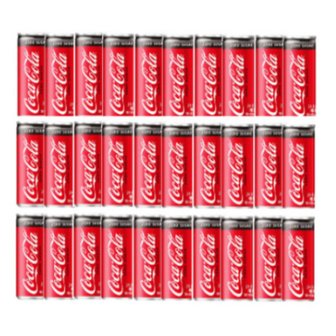  코카콜라 제로 190ml 60개 미니 캔 콜라 zero coke cola 탄산음료 제로콜라