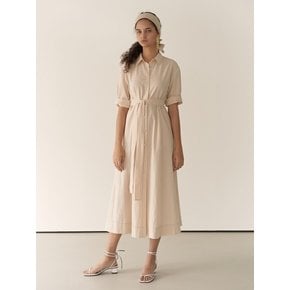 19RESORT STITCH SHIRT DRESS_2COLOR