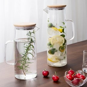홈카페 저그 유리 물병 1000ml 1500ml