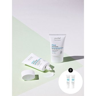 유리프 아쿠아 선크림 50ml 2개