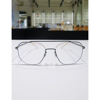 마이키타 [파주점] 남녀공용 다각형 보잉 메탈 안경테 MYKITA ARVO C167 GOLD/JET BLACK