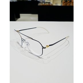 [파주점] 남녀공용 다각형 보잉 메탈 안경테 MYKITA ARVO C167 GOLD/JET BLACK