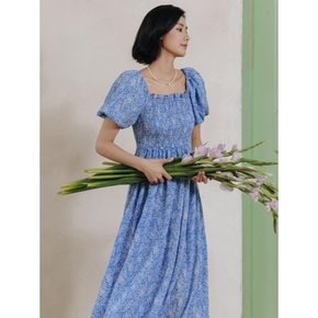 LS_Floral off-shoulder two way dress