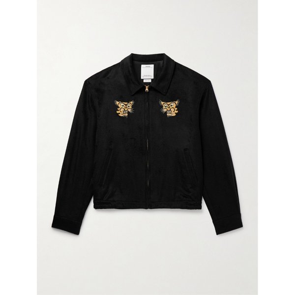 노라드 자수 브러시드 실크 블루종 재킷 46376663162872045