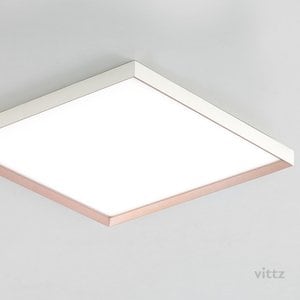 VITTZ LED 모리엠 엣지 프리미엄 방등 정사각(중 59.5cm)LED 50W