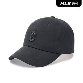 [코리아공식] 베이직 스몰로고 언스트럭쳐 볼캡 BOS (Charcoal Grey)