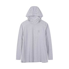 [여주점] 여성 에센셜 퀵 드라이 롱슬리브 후드 티셔츠(N262TH017P)