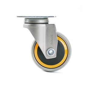 캐스터 50MM(그레이) 일반형 무소음 우레탄 고중량 바퀴 카트