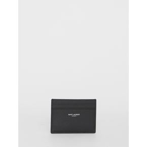 [해외배송] 25 S/S 생로랑 블랙 레더 카드홀더 375946BTY0N1000 B0021505099