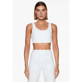 4600377 OYSHO COMFORTLUX WITH CUPS - Medium support sports bra white