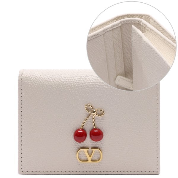 [부산점] 26SS 여성 브이로고 시그니처 반지갑 (8W2P0AY0 WGX I16 26S)