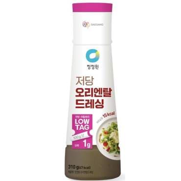 신세계 규격 청정원 저당 오리엔탈드레싱 310g/1개