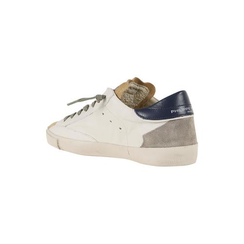 필립모델 스니커즈 PRLU WX57 VINTAGE BLANC BLEU