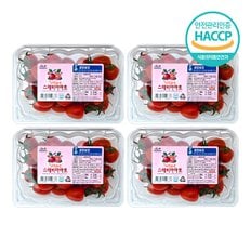 꿀당도 스테비아 대추방울토마토 2kg (500gx4팩)