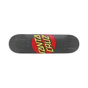 일본 산타크루즈 스케이트보드 SANTA CRUZ DECK 데크 TEAM CLASSIC DOT 블랙 STAIN 8.25 스케보