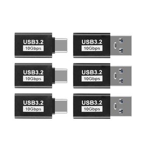 C타입 충전 젠더 6개 세트 / 충전 데이터싱크 USB3.2 10Gbps