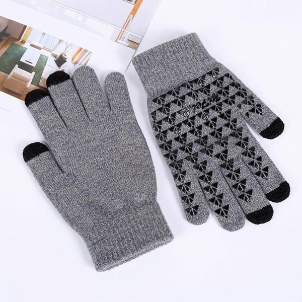 [옷자락] 남자 여자 논슬립 겨울 기모 스마트터치 장갑