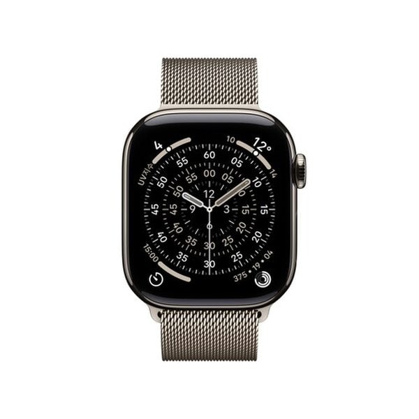 워치 11 셀룰러 46mm 내추럴 티타늄, 내추럴 밀레니즈 루프 (SM) MFCY4KH/A