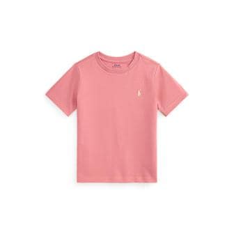 폴로 랄프 로렌 폴로 키즈 남아 2-7세 코튼 저지 크루넥 티(CWPOTSHB8021273660)