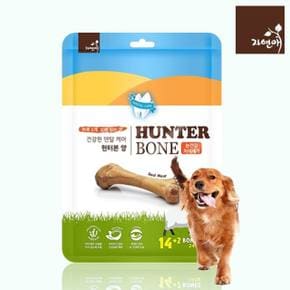 헌터본 강아지 기능성 껌 간식 양고기 눈 건강 16p