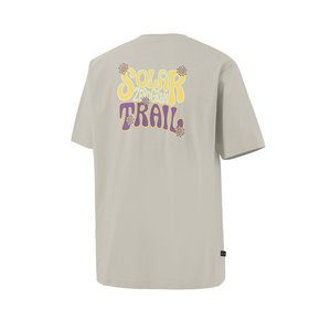 SOLAR TRAIL Sorona 백그래픽 반팔 티셔츠