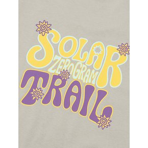 SOLAR TRAIL Sorona 백그래픽 반팔 티셔츠
