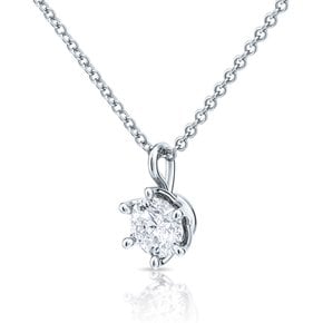 스텔라 다이아몬드 목걸이 GIA 0.5ct (GIA/F.VS2.3EX.NONE)