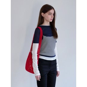 Pineapple Shoulder Bag _ Red