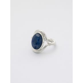 vine stone ring-blue