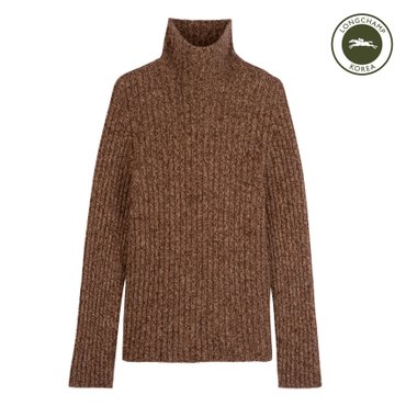 롱샴 [공식] 롱샴 FW25 하이넥 스웨터 61490PKY203