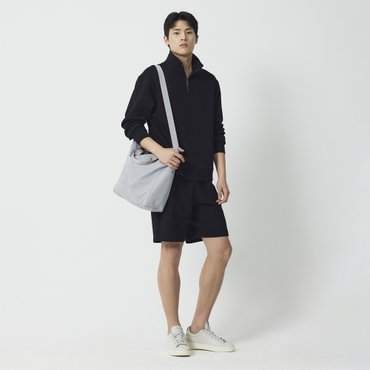 JAJU 라이트 투웨이 쇼퍼백(GREY / BLACK)