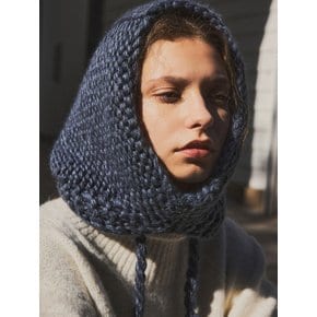 Handmade Knitting Balaclava_CTA906(Navy Blue)