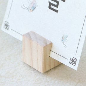 원목 카드꽂이 셀프돌상 돌잡이 돌상소품
