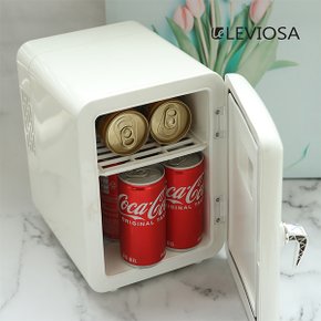 [LEVIOSA] 레비오사 블랑 멀티 미니 냉장고 4L LEMR-400RF