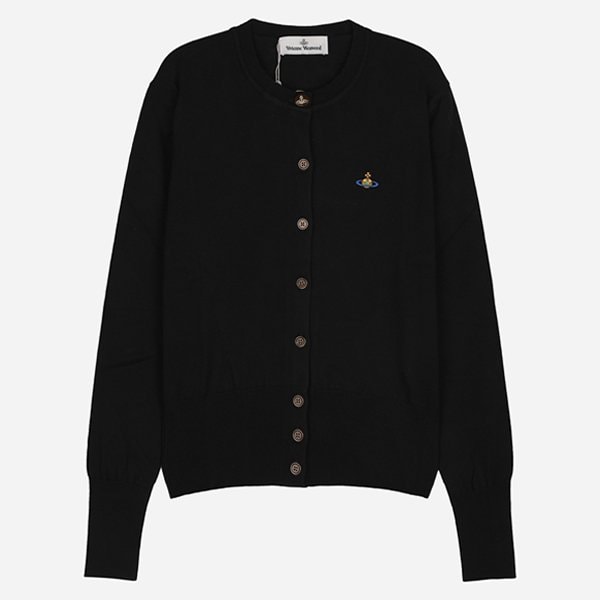 [시흥점] [비비안 웨스트우드]5F 1803002P Y001V N401 베아 크루넥 가디건 블랙