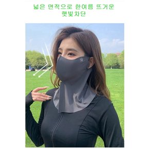 자외선차단 골프마스크 UPF 50 골프등산낚시야외 남여 공용마스크