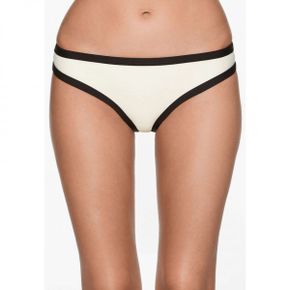 4817117 OYSHO CONTRAST TRIM - Bikini bottoms stone