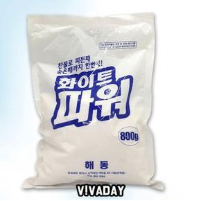 MY 해동 화이트파워800g 세탁세제 생활 깔끔 (S13974477)