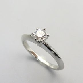 고이비토 중고명품 티파니 0.24CT 다이아 웨딩 링 반지 K3691TI