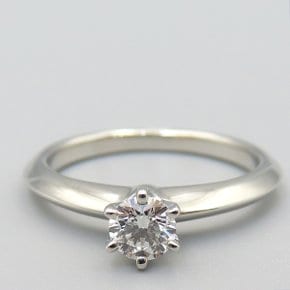 고이비토 중고명품 티파니 0.24CT 다이아 웨딩 링 반지 K3691TI