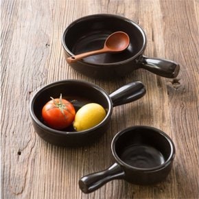 추카추카넷 디자인 손잡이뚝배기(지름 13cm)-소/뚝배기/요리용뚝배기/음식그릇/요리그릇/가정용뚝배기/식당