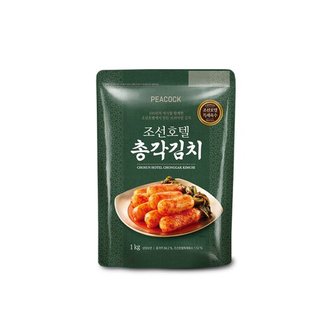 피코크 특제육수 조선호텔 총각김치 1kg_제주택배불가(무료배송)