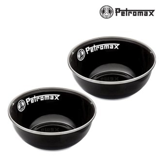  [페트로막스] 에나멜 보울 캠핑용 그릇(2개입/블랙/160ml/PM-PX-BOWL-160-S)