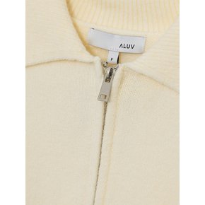 [에이루브] 솔리드 니트 집업 AARBJP101C