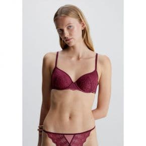 3758698 Calvin Klein LIGHTLY LINED DEMI - Underwired bra tawny port